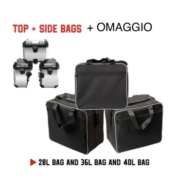 Bauletto Tris Valigie Alluminio Bmw TRIS BORSE INTERNE VALIGIE