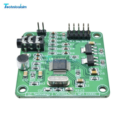 VS1053 MP3 Module Development Board On-Board Recording Function SPI Interface-