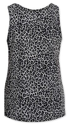 SHE Tokyo Jenny leopard 38サイズ　未使用品　タグ付き Women's Grey Leopard Print Tank Top Punk Gothic Animal Print