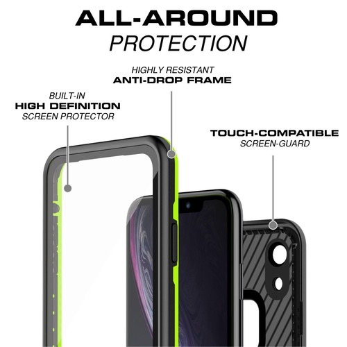 For Apple iPhone XR Xs Max Case Cover Waterproof Shockproof Dirtproof Snowproof - Picture 2 of 21