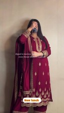 Pakistani Dress Salwar Kameez Ready Made Suits Indian Wedding Party Bollywood XL