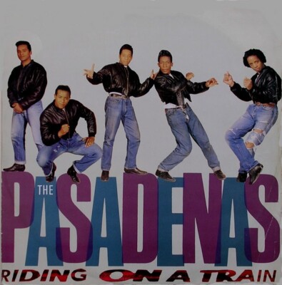 The Pasadenas - Riding On A Train (12'', Single)