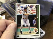 1989 Upper Deck Pittsburgh Pirates Baseball Card #313 Ken Oberkfell