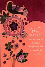 Happy Birthday Special Daughter-In-Law Delightful Dayspring Greeting Card