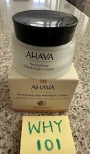 AHAVA Revitalizing Day & Night Cream 1.7oz/50mL FULL SZ SEALED BOX $62