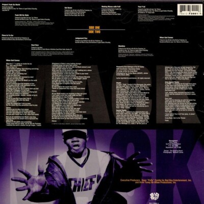 12” Craig Mack Project: Funk Da World 78612730011 BAD BOY ENTERTAINMENT US /00260 Craig Mack / Project Funk Da World 1994 US LP Bad Boy