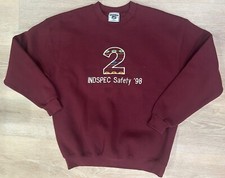 Vintage INDSPEC Chemical Safety 1998 Sweatshirt XL Butler, PA EPA OSHA
