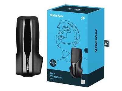 Masturbator SATISFYER Men mit Vibration, Blowjob Erlebnis, Muschi, Vagina