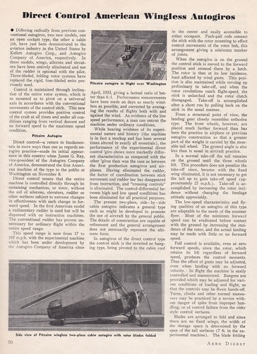 1934 Autogiro Aircraft Report 9/7/2022w