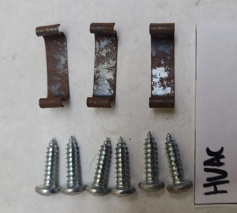 Dodge Ram 2009-2018 HVAC CASE calefacción aire acondicionado soplador carcasa tornillos clip hardware OEM Foto 4 de 4