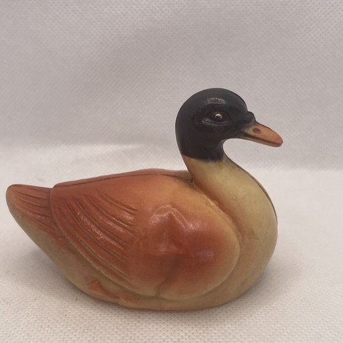 Vintage Celluloid Duck Christmas Putz - Picture 1 of 7