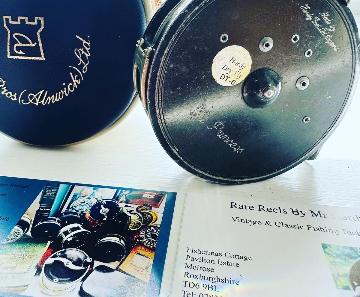 HARDY The Princess 6番左巻き Made in England Vintage Hardy The