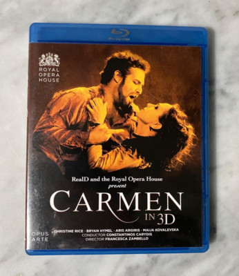 BLURAY ''CARMEN IN 3D'' BIZET ROYAL OPERA HOUSE CHRISTINE RICE OPUS ARTE