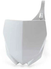 Acerbis 2171750002 Front Number Plate White