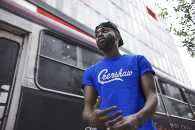 royal blue crenshaw shirt