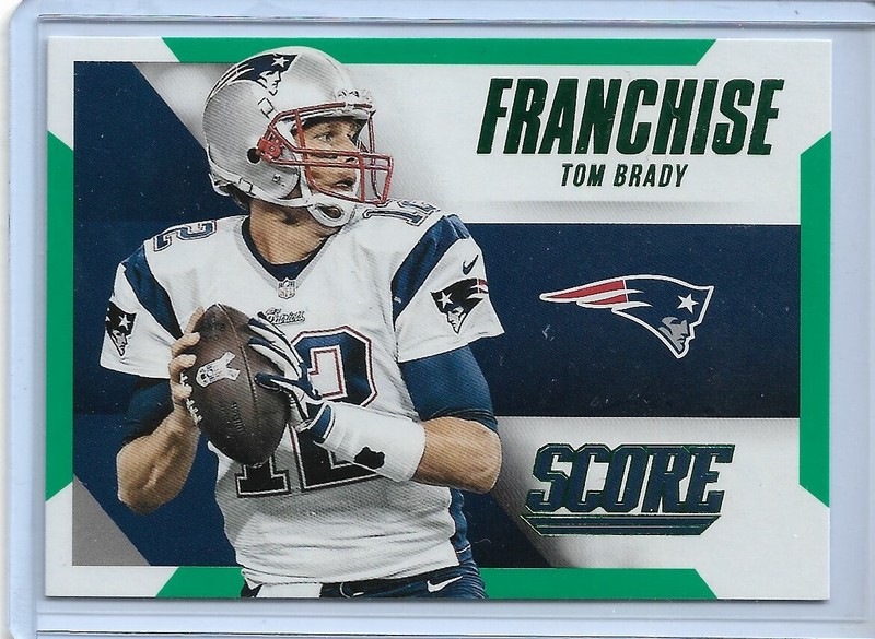 Tom Brady 2015 Score Franchise Green #1