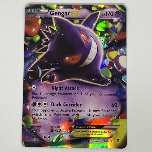 Gengar EX# 34/119 NM - Picture 2 of 3