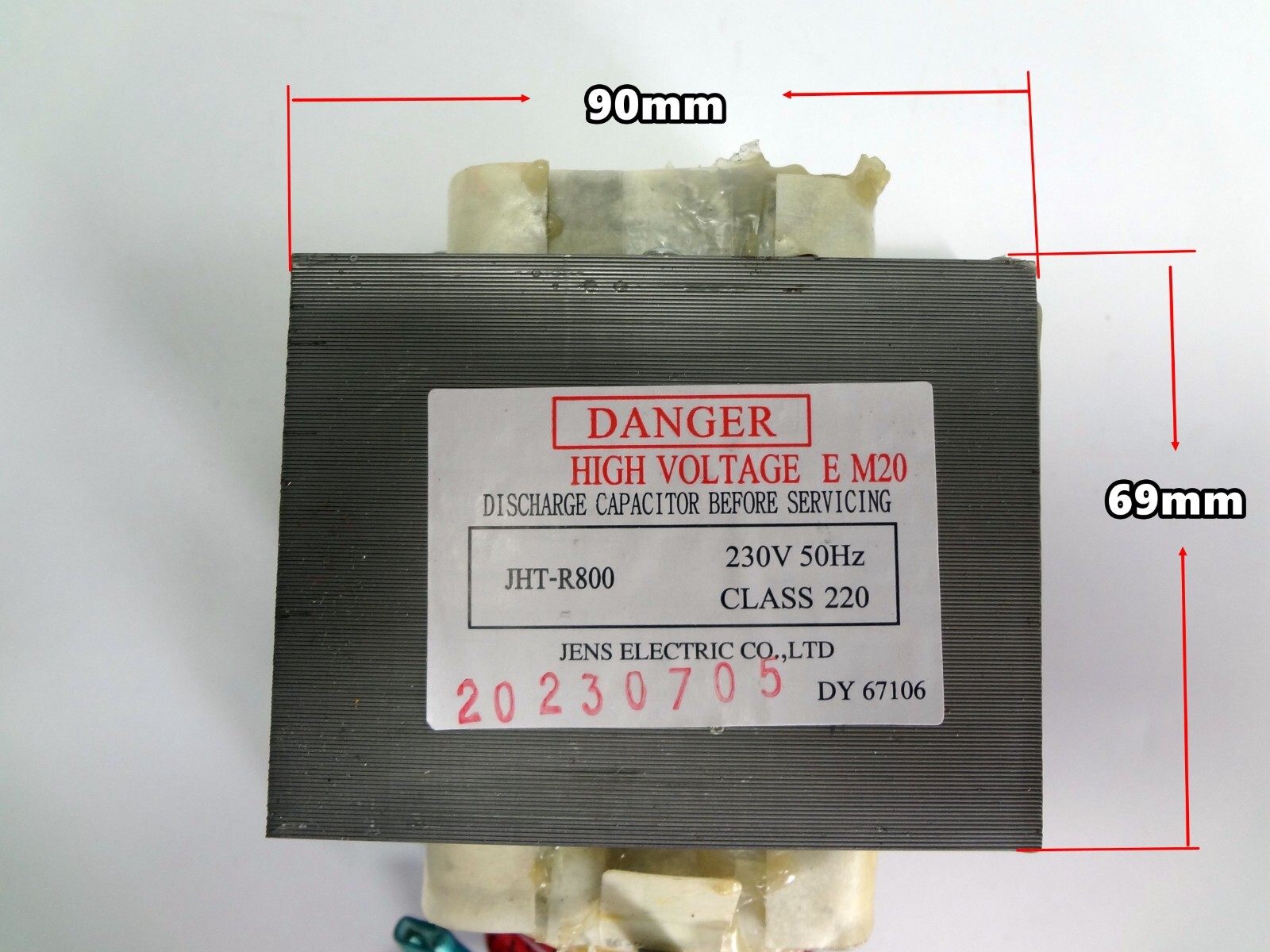 Microwave Oven Spare Parts Transformer Replacement JHT-R800-EM20 (GF1 ...