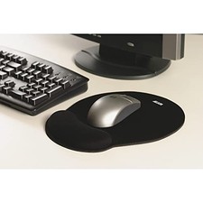 ALLSOP MOUSE PAD PRO MEMORY FOAM MOUSE PAD - BLACK 30203 - BLACK