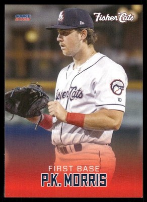 2023 Choice New Hampshire Fisher Cats P.K. MORRIS RC BLUE JAYS TAMPA FL