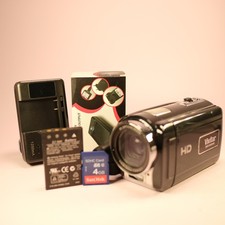 Vivitar DVR-840XHD 8.0MP Compact Digital Video Recorder Black Tested Full Set