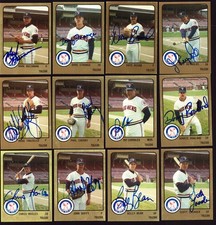 1988 ProCards MUD HENS AUTOGRAPH Signed LOT (26) Bean,Hoiles,Palacios,Brown
