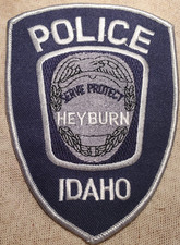 ID Heyburn Idaho Police Patch