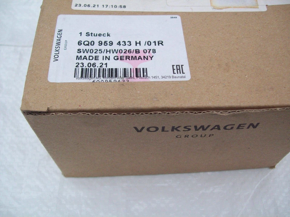 VW Polo 9N 9A Central Control Convenience Unit Genuine 6Q0959433H01R 2002-2010 - Image 4 of 4