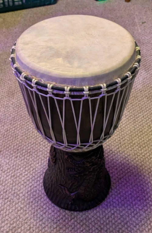 Professional Full Sized Djembe (Sageman drums!) 24x12 brand new