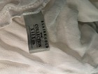 Beaded Rayon White Scarf — photo 3