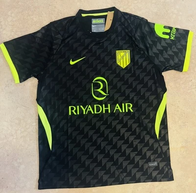 Maillot Atlético de Madrid Noir/Vert Nike – Neuf taille M,L,XL - Photo 1/2