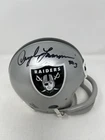Daryle Lamonica SWC Authentication Autographed Raiders Mini
