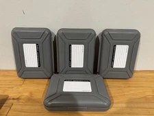 4-pack Orico Phx35-V1 3.5 Inch Hard Drive Protective Box SSD Cold Storage Case