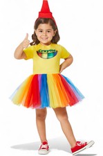 Crayola Box Dress Toddler Costume
