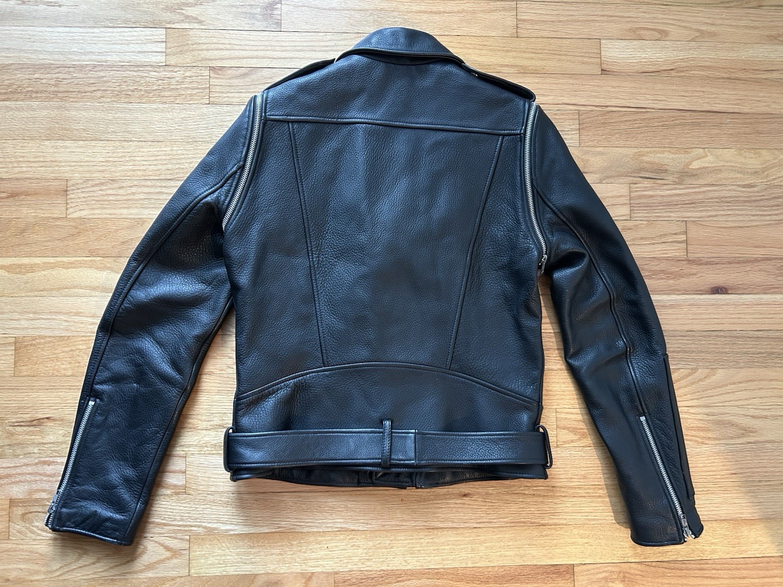 CODE Toronto Double Leather Rider Jacket Size S 3… - image 5