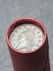 Amazing Au+Civil War Token &Xf+1873 3 Cent Nickel Ends Of Lincoln Wheat Roll
