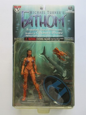 Michael Turner's FATHOM Aspen Matthews 6'' Action Figure Clayburn Moore 1999 New