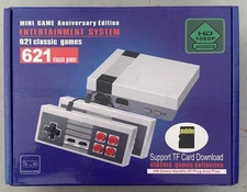 Mini Game Entertainment System Anniversary Edition 621 Classic Games Dual Handle