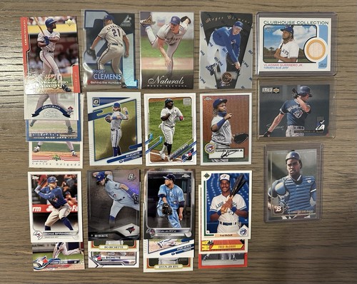 Guerrero Game Used Bat Springer Bichette McGriff Clemens  Blue Jays Baseball Lot