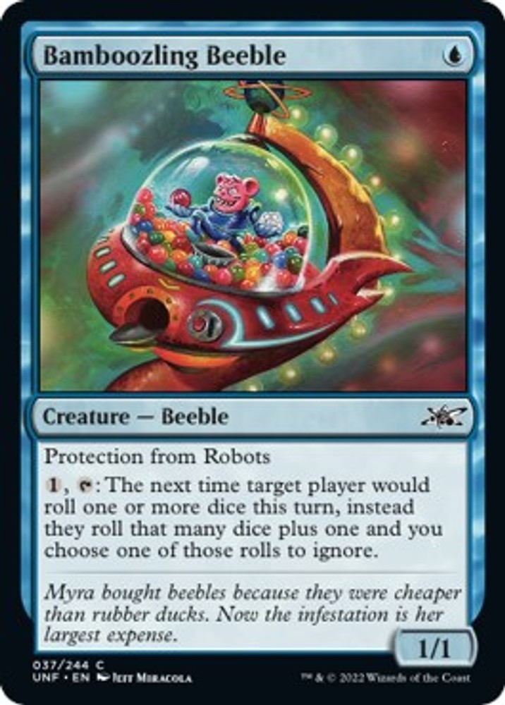 Magic the Gathering - Foil Bamboozling Beeble [UNF - 37] - NM/Common