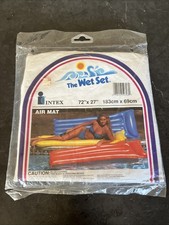 Vintage NOS The Wet Set Inflatable Vinyl Air ...