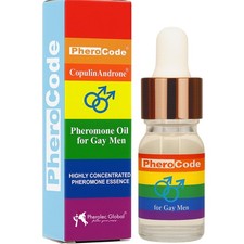 PheroCode Extra Strong Pheromone Cologne Perfume Body Oil for Gay Men Feromon...