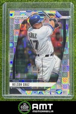 Nelson Cruz 2025 Panini Prizm Prizms Premium Set 138/199 Texas Rangers #74