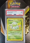 1999 Pokémon  Unlimited BULBASAUR  44/102 PSA 9 PERFECT CENTERING - FRESH SLAB