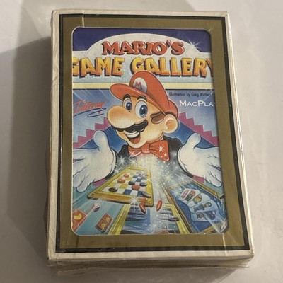 Mario s Game Gallery MacPlay Interplay E3 CES Promo Playing Cards RARE SEALED