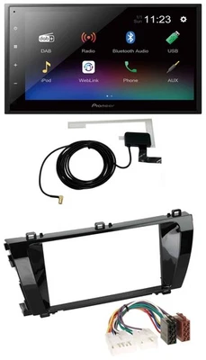 Pioneer DAB MP3 Bluetooth 2DIN USB Autoradio für Toyota Corolla (ab 2014) - Bild 1 von 4