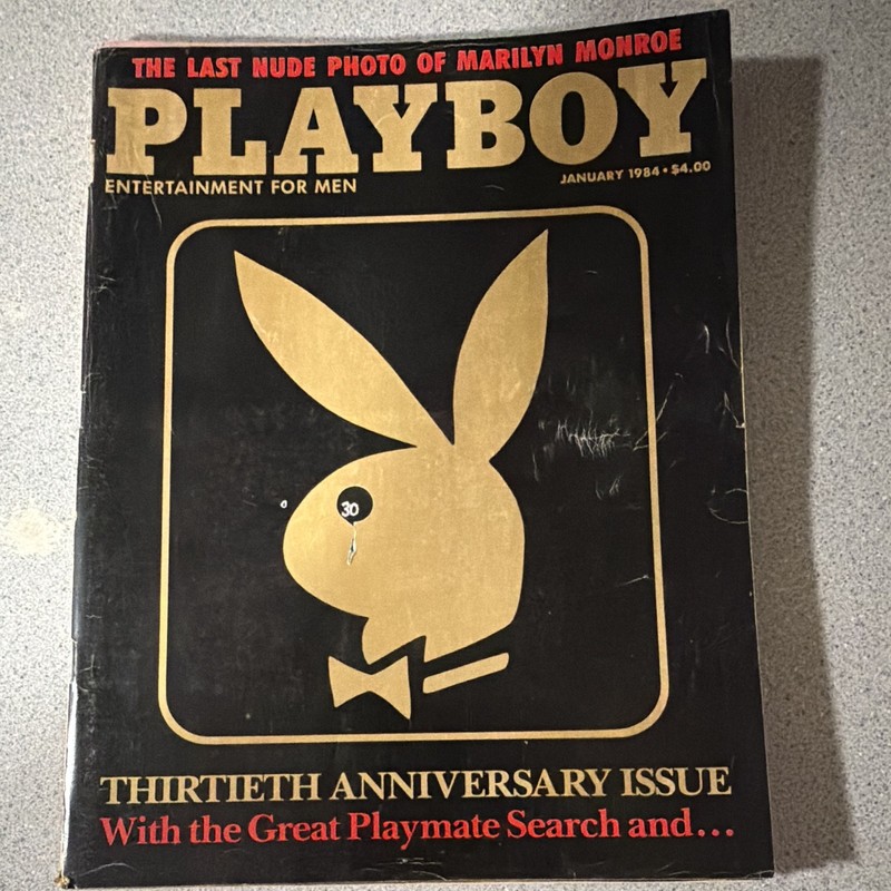 Playboy January 1984 30th Anniversary Issue Illustrated (Marilyn Monroe)