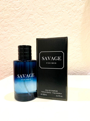 #ad Savage for Men Eau de Parfum 3.4 oz 100 mL – Fragrance Couture – New $19.89