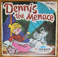1967 Dennis the Menace View Master Packet B539 3 Reel Set  Book TV Cartoon