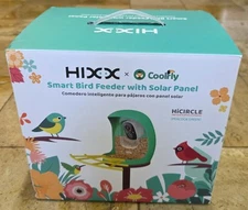 HIXX® Smart Bird Feeder with Camera, Birdwatching Camera AI Identify Bird Solar